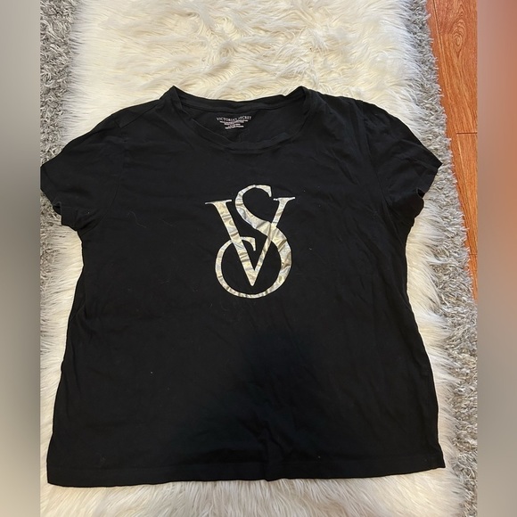 Victoria's Secret Tops - Victoria's Secret Black T-Shirt
